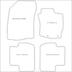 Peugeot 4007 Manual Car Mats